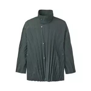 [플리츠미](대구신세계)[최초 판매가199000원] 옴므 크리즈 폴딩 핸드 플리츠 자켓_UPJKF024001