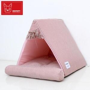 댕댕이 삼각하우스 핑크 A973239 강아지집 강아지베개