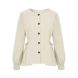 [페이지플린] 사이드스트링블라우스_P4CBL037C