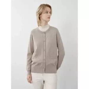 갤러리아 올리비아로렌 스티치 라운드 가디건 VOBBC3W9226