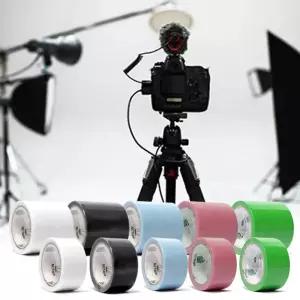 GAFFER mini 무광 일본 개퍼미니 테이프 빛흡수 끈적이 적은 포켓 게퍼테이프 연극 방송 무대용 