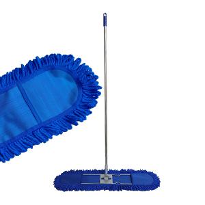 옳은유통 초극세사60cm 스텐120cm 리스킹세트/ 바닥 청소 밀대 마포 리스킹 걸레 자루 청소용품