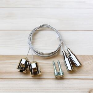 포맥스 천정고리 5T 와이어줄 천정 행거 만들기 간판 배너 줄 Y0006