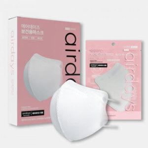 에어데이즈 KF94 마스크 새부리형 중형 백색 10매