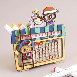 아트박스/호사문구 아이디몬 우드 DIY 만년달력 만들기