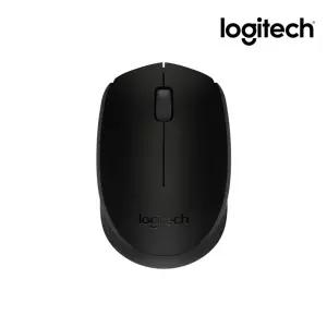 국내정품 로지텍코리아 M170 블랙 무선 마우스 좌우대칭형 컴팩트 마우스로 양손모두사용가능/KH
