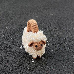 [유니커블]에어팟 4 3 2 1 세대 프로 호환 귀여운 뜨개 니트 양 인형 토트백 손가방 파우치 겨울 털 케이스