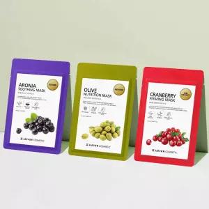 슈퍼푸드(아로니아/크랜베리/올리브) 마스크 30매 + 30매
