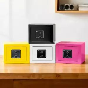 아이이피 i3000PLUS 지문인식 자동개폐 미니금고 지폐투입구 저금통 사무실/가정용금고 보관함