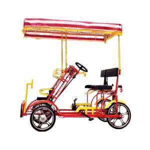 관광지 자전거 4인 회전 단체 펜션 특수 대여용 놀이터 멀티 다인승