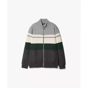 [STCO]방풍 집업 블록 가디건_그레이_BP