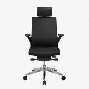 (시디즈 T55 리뉴얼) 시디즈 T80 컴퓨터 책상 의자 천연가죽 (HLDA)