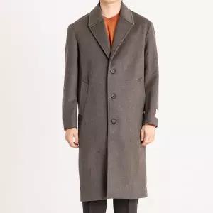 [킨록바이킨록앤더슨](신세계 사우스시티)킨록 울 캐시미어 오버핏 롱코트 2종 택1(CIO12S0M7)