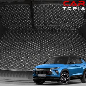 카토피아 더 뉴 트레일블레이저 퀼팅 트렁크매트 가죽 차박 바닥 일체형