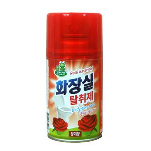 트리프로그 자동분사기용 캔 화장실 장미향  280ml 1개