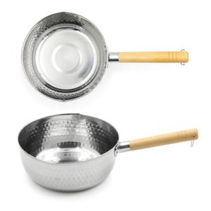 헤킨스 인덕션 IH 겸용 스테인리스 함마톤 이유식 라면 눈금 계량 손잡이 편수 냄비 22cm