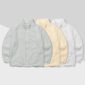 후리스 쉐르파 집업 뽀글이 플리스 양털 보아 퍼 오버