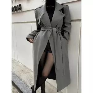 [다바걸][D&B made] 컬빈롱하이울코트