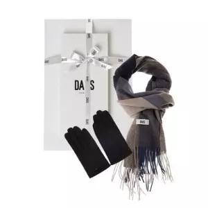 [갤러리아] [닥스]머플러남성장갑세트 FK2017336202