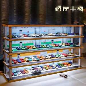 투명 진열장 자동차 피규어 주차장 대형 수납 전시대 수납장 전시 거실 장식장 자동차