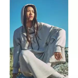 [탑텐밸런스](의정부점) 여성 BALANCE 프리미엄 더블니트 후디 MBF5TH2240