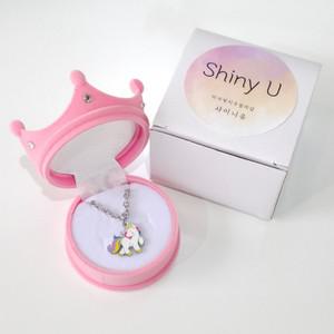 꼬리유니콘 써지컬미아방지목걸이 유아선물 아기