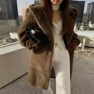 [다바걸]데저후드롱퍼코트