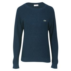 라코스테 여성 골지 보트넥 스웨터 맨투맨 긴팔 티셔츠 AF8766-10-0NF
