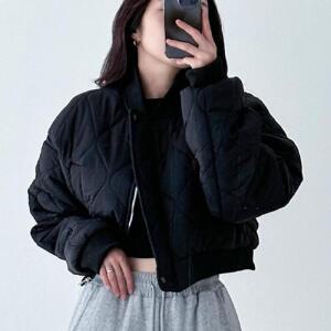 여자 겨울 3컬러 아우터 블루종 크롭 숏 패딩