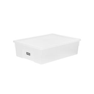 o 창신리빙 프랑코 정리함(2호).수납정리함 수납박스 투명리빙박스 플라스틱박스