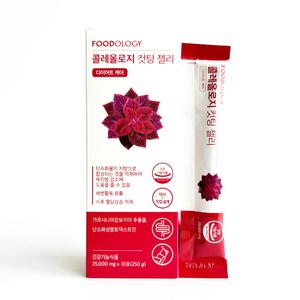 푸드올로지 콜레올로지 컷팅 젤리 25,000mg x 10포 1개-