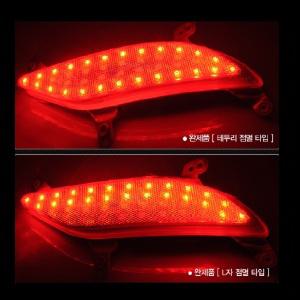 싼타페 DM  후방 범퍼 LED 리플렉터 DIY KIT// DM 바보등