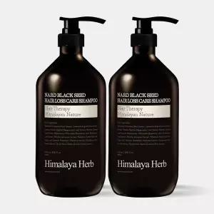 2개 나드 블랙시드 탈모 샴푸 검은콩 검은깨 카페인 1000ml