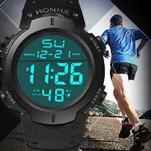 남자군인시계방수 손목 30m 스포츠 알람 남성 학생 전자 워치 알림 야광 주니어 위치 청소년ghi743