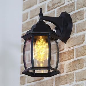 앤틱 트리니 벽등 벽부등 카페 테라스 조명 XH-A1 커피 황동 블랙