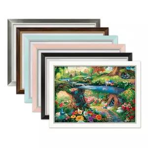 [보리보리/하비스]디즈니 킨케이드 이상한 나라의 앨리스 퍼즐 1000P+모던 액자 세트