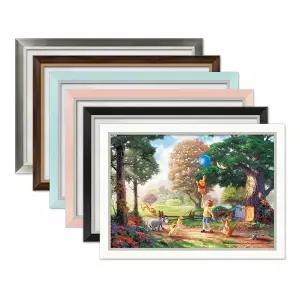 [보리보리/하비스]디즈니 킨케이드 곰돌이 푸 퍼즐 1000P+모던 액자 세트