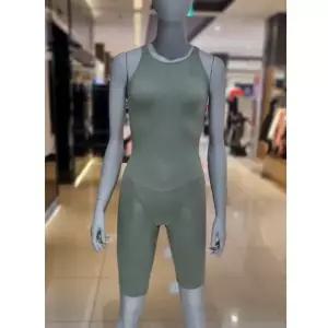 [아레나](대구신세계)여성 선수 4부 반신 실내수영복(레이서백)(AYAL1CE02)KHA(브라캡별도)