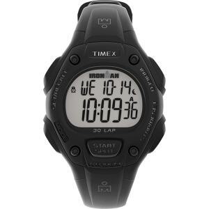 Timex Ironman 클래식 30 중간 사이즈 시계, 블랙.
