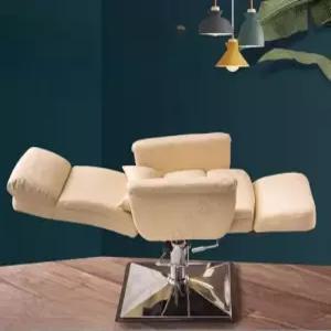 미용실전동의자 자동 헤어샵 마사지 등받이 이발소 체어 편한 이동식 바버샵