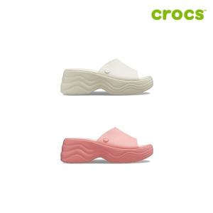 [크록스 정품] 스카이라인 슬라이드 여성샌들 208182 2종 택1
