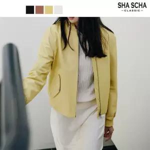 [홈쇼핑인기]샤샤 브리티쉬 램스킨 봄버 재킷