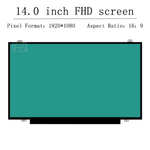 레노버 아이디어패드용 슬림 LED 매트릭스 노트북 LCD 스크린 패널 비접촉 700S-14ISK 500S-14ISK 500-14IS