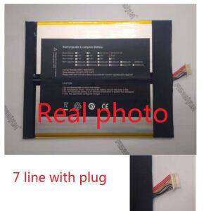 Chuwi lapbook SE 태블릿 PC새 배터리 Li-Po 충전식 교체 PT2877164-2S 7.6V 5000mAh w/7 Lines Plug