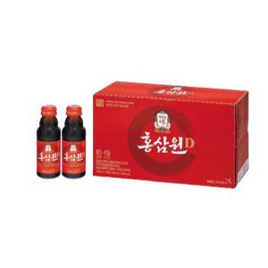 건강음료 홍삼음료 100ml 정관장 홍삼원 홍삼원D 40병 100ml