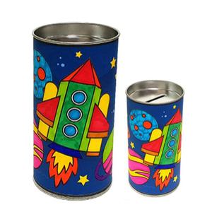 어린이집만들기 만들기재료 유치원만들기 채색 우주 저금통 만들기 채색