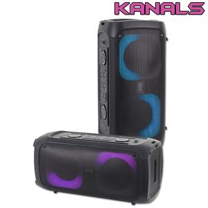 BST-600카날스 충전식 스피커 300W, 블루투스, USB, 무빙 라이트,TWS 기능