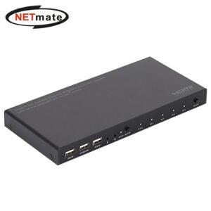 [JHQS7IKW_4B]NETmate KVM스위치 4K 2.0 4대1 스위치(USB)