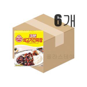 오뚜기 3분 쇠고기 간짜장 200g 6개 (원산지_상세설명에 표시)