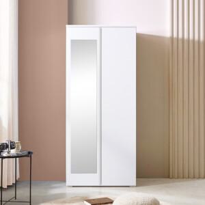루미스 800 거울옷장(2단 옷봉이불장) DF924887
